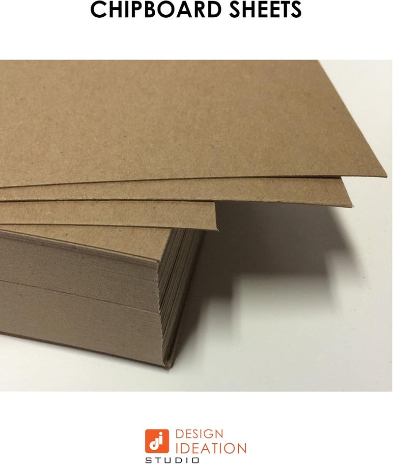 STUDIO 12 Store Heavy Weight Chipboard Sheets. Brand. (8.5" x 11") .050” Thickness. (6 Sheets) - Image 3
